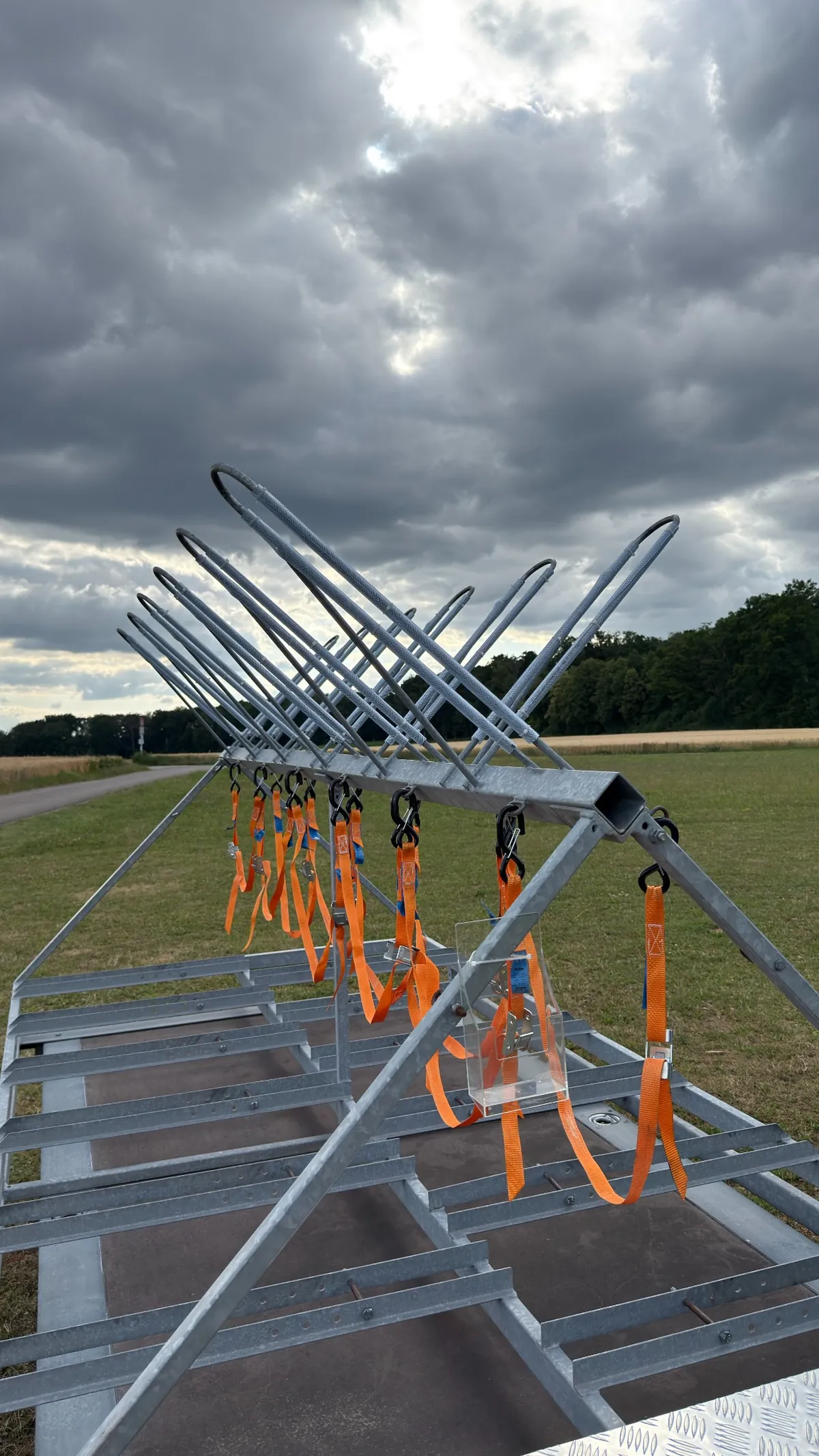 Fahrradanhänger Detail